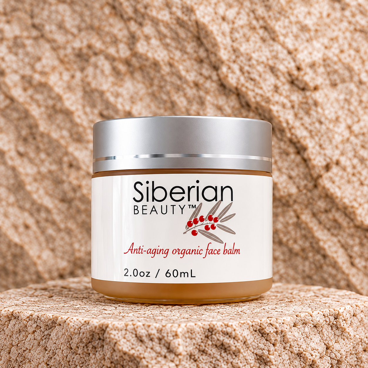 Siberian Beauty Organic Anti-Aging Face Balm (2oz)