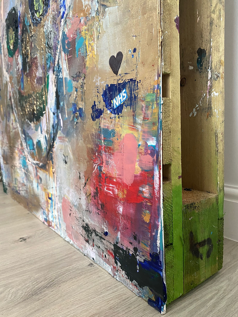 Miniatura: 'F*ck 2020' - 120 x 100 cm