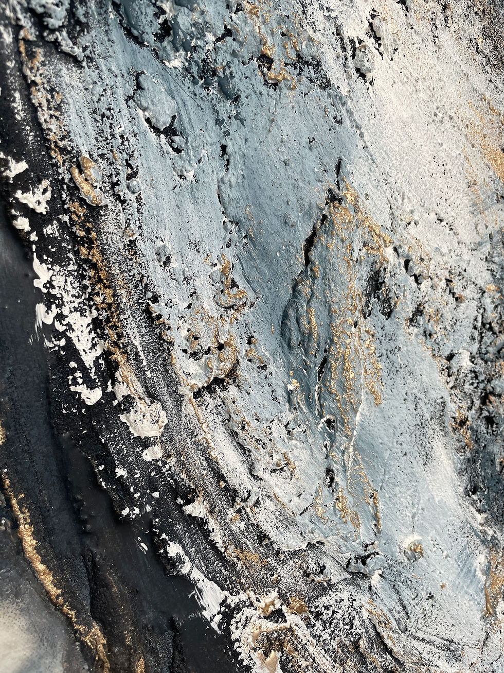 Thumbnail: 'Life Under Ice' - 120 x 100 cm