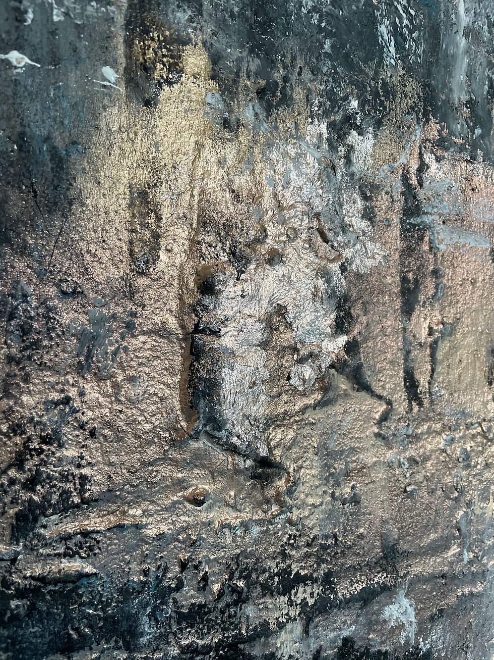 Thumbnail: 'Earth & Fire' - 120 x 100 cm