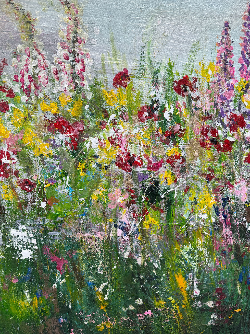 Thumbnail: 'Full Bloom' - 120 x 100 cm