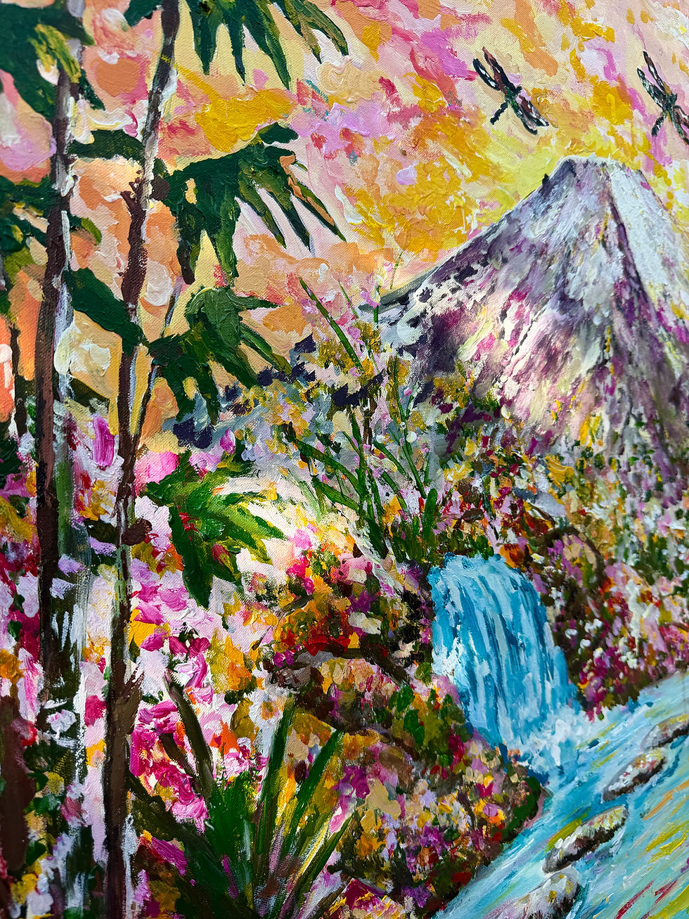 Thumbnail: 'Komorebi' - 150 x 100 cm