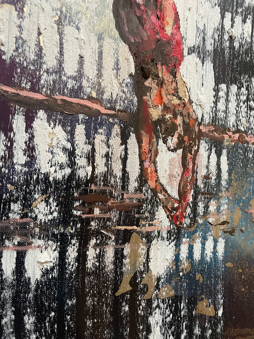 Thumbnail: 'Deep Dive' - 100 x 100 cm