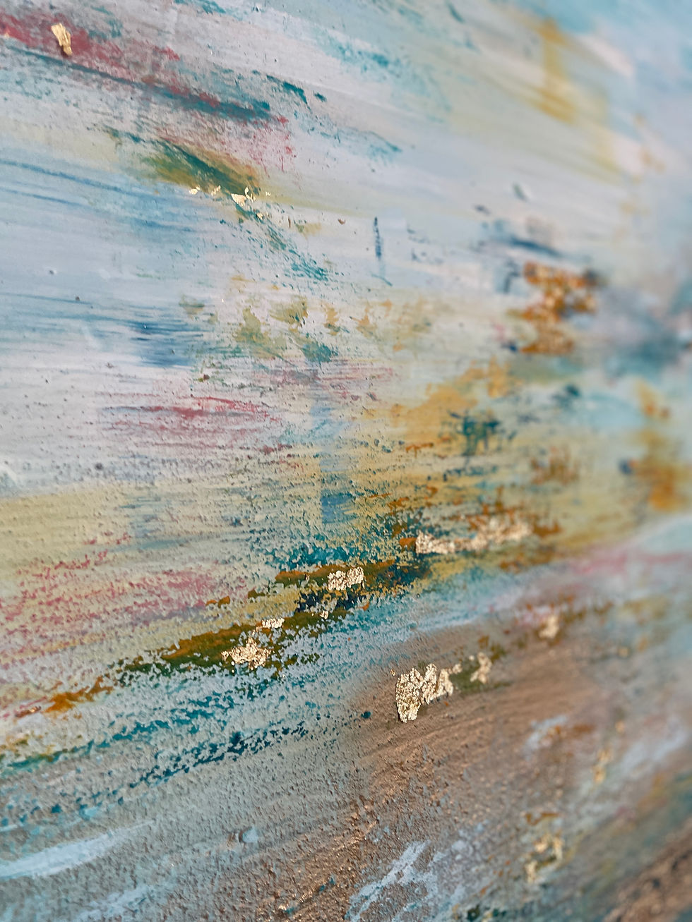 Miniaturebillede: 'Dusk at Dawn' - 100 x 100 cm
