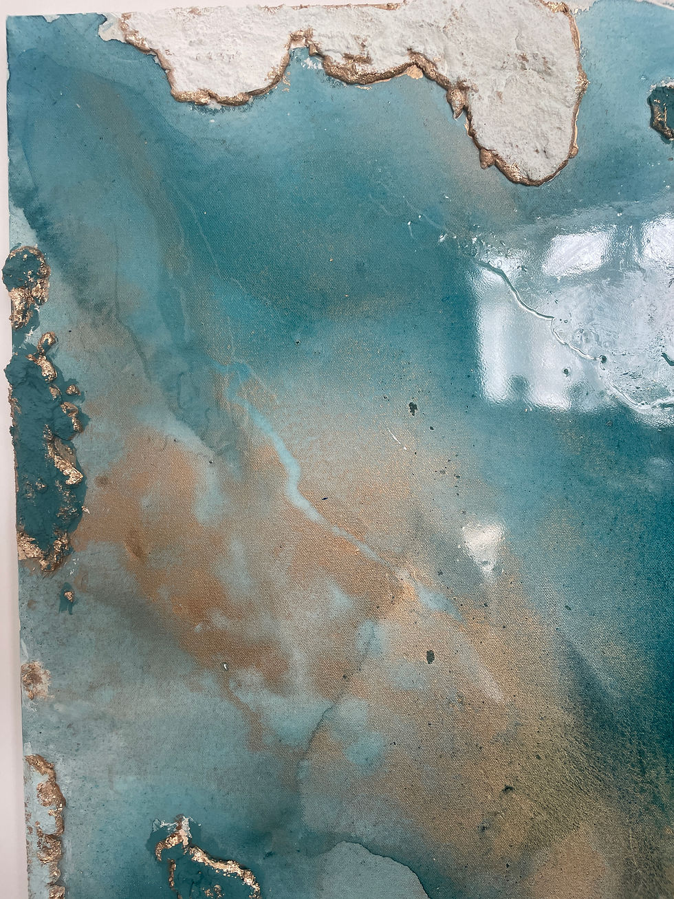 Thumbnail: 'Gold Coast' - 100 x 100 cm