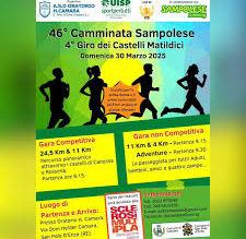 26 aprile 2026: 47ª Camminata Sampolese e 5° Giro dei Castelli Matildici
