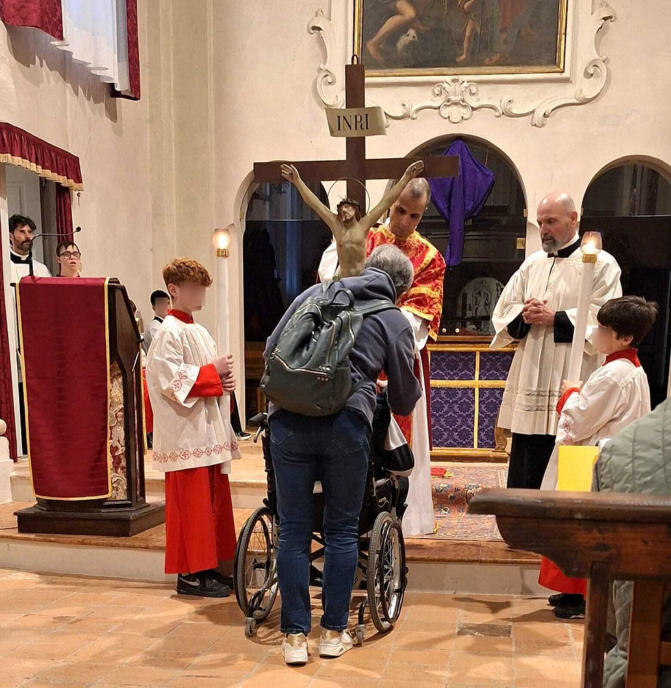 Il bacio della croce