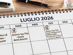 Serate 13, 14 e 16 luglio all'oratorio