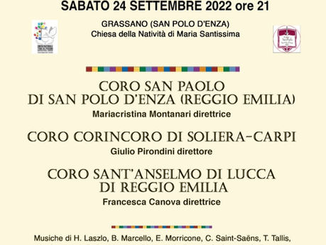 24 settembre 2022 a Grassano: Soli Deo Gloria