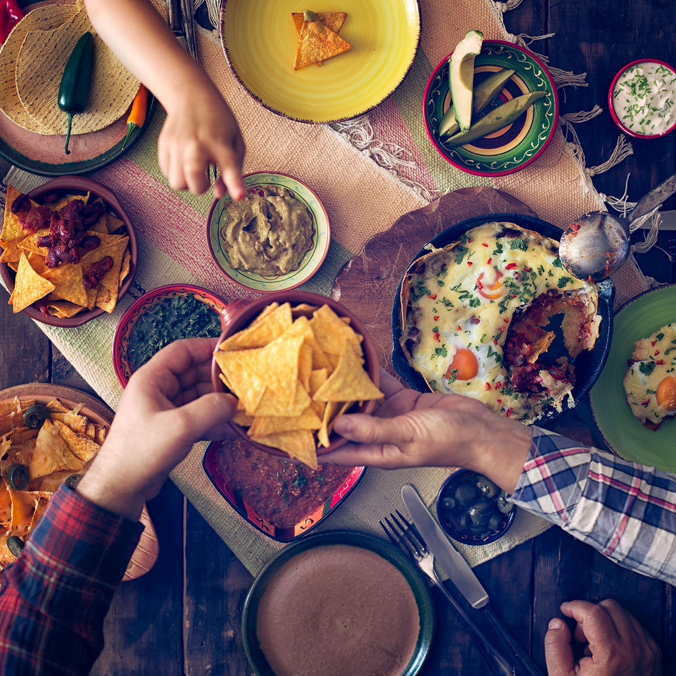 Mexican Meal Spread