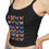 Thumbnail: Colorful Butterfly Print Women's Spaghetti Strap Tank Top - Summer Fashion