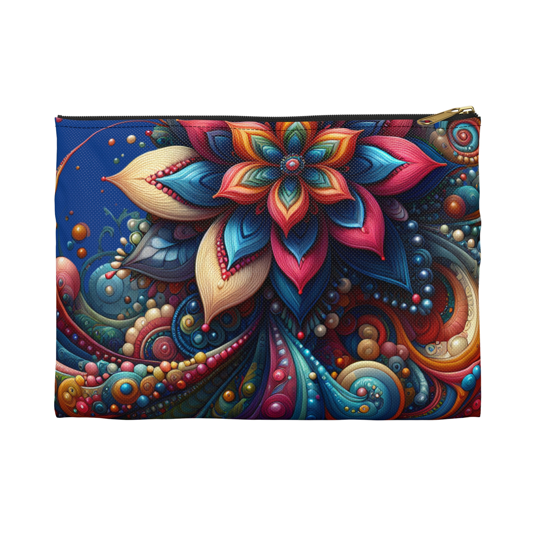 Fantasy Foral Accessory Pouch