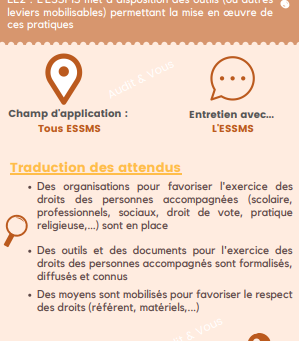 Critère Impératif n°6