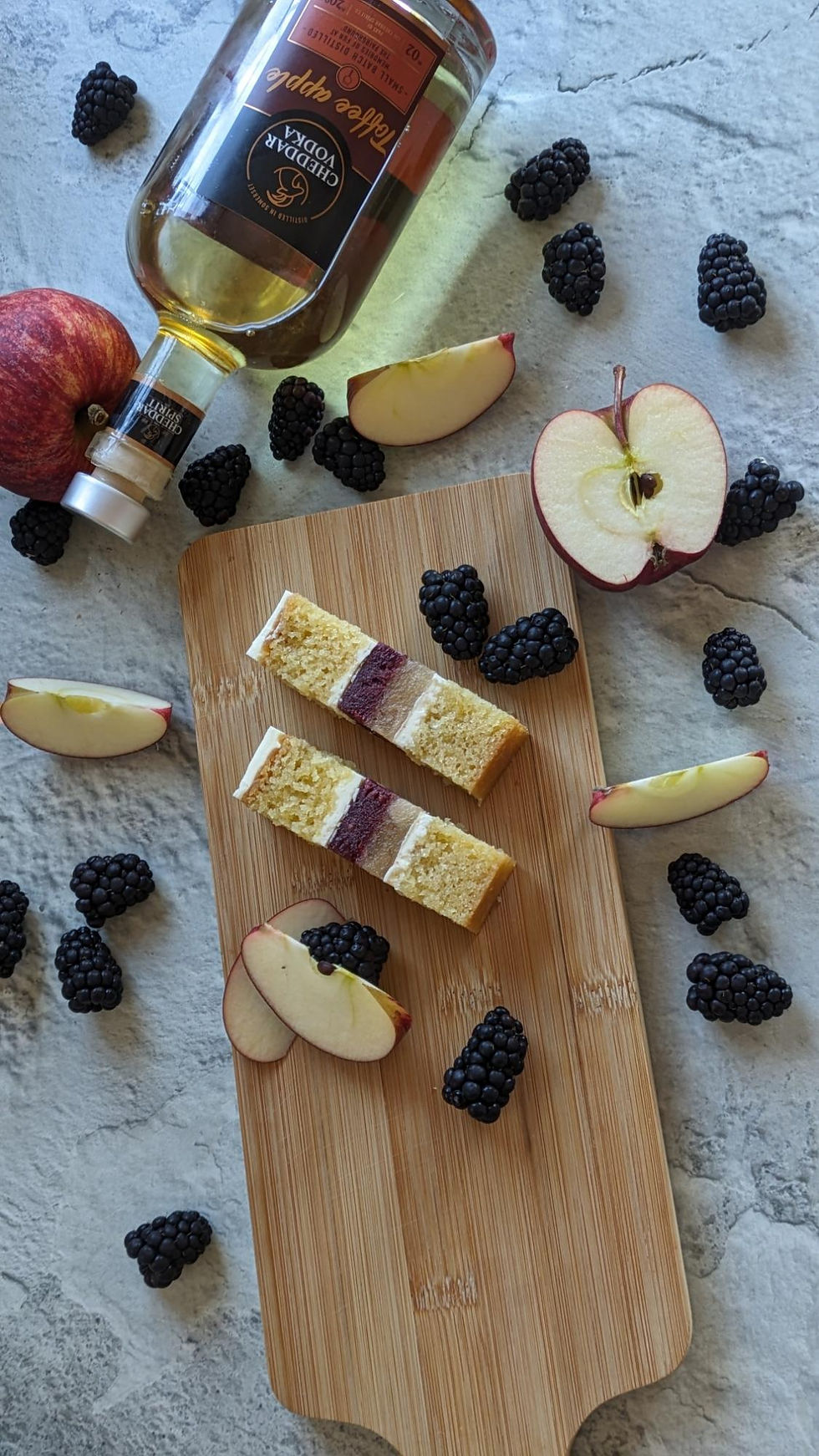 Hedgerow Blackberries and Orchard Apples image
