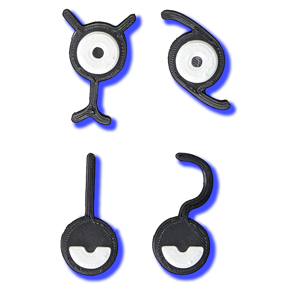 Thumbnail: Unown Magnet Set of 28