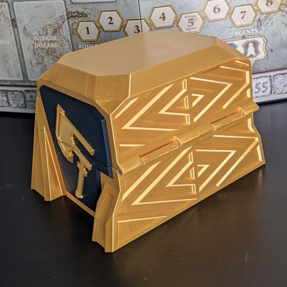 Thumbnail: Viking Treasure Chest Dice Box