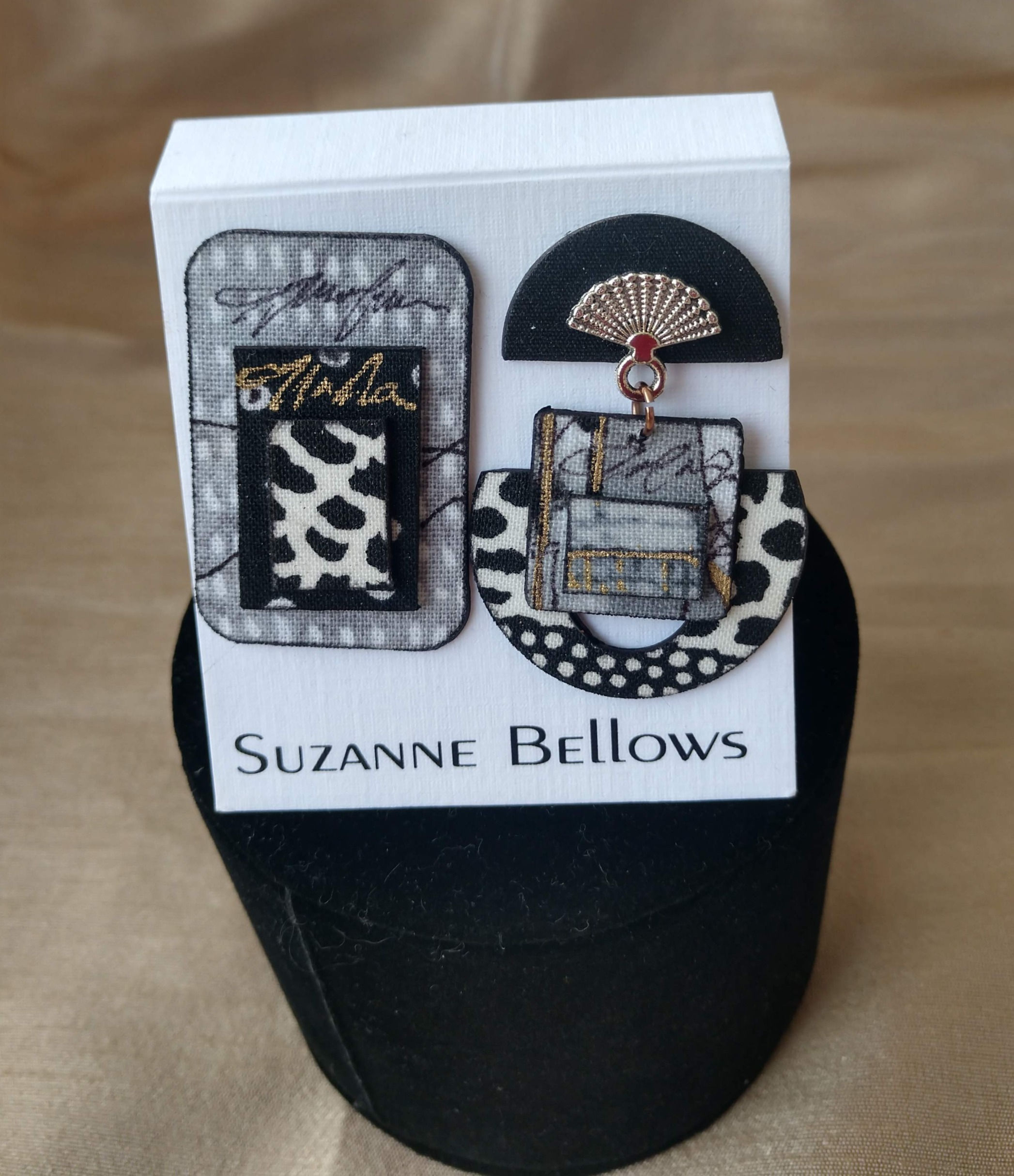 Bellows Asymmetric Earrings