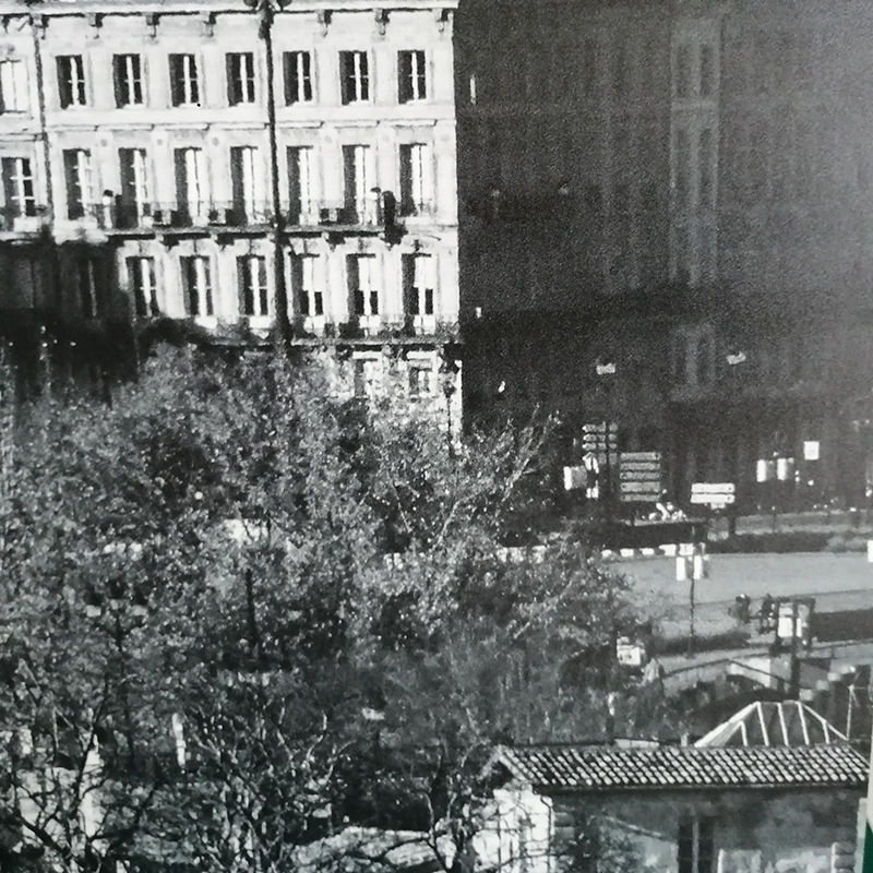 Miniature : Perspective  Bordelaise depuis la gare  100x50 Alu Dibond mat