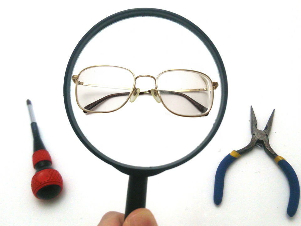 メガネの修理・調整