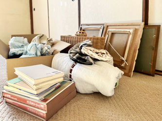 部屋の片付け