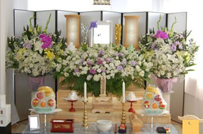 斎場プラン和風祭壇