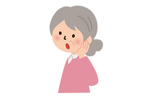 耳がきこえにくいシニア