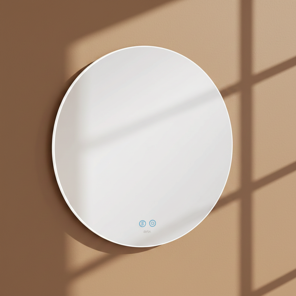 Multicolor Led'li Ayna, 60 cm
