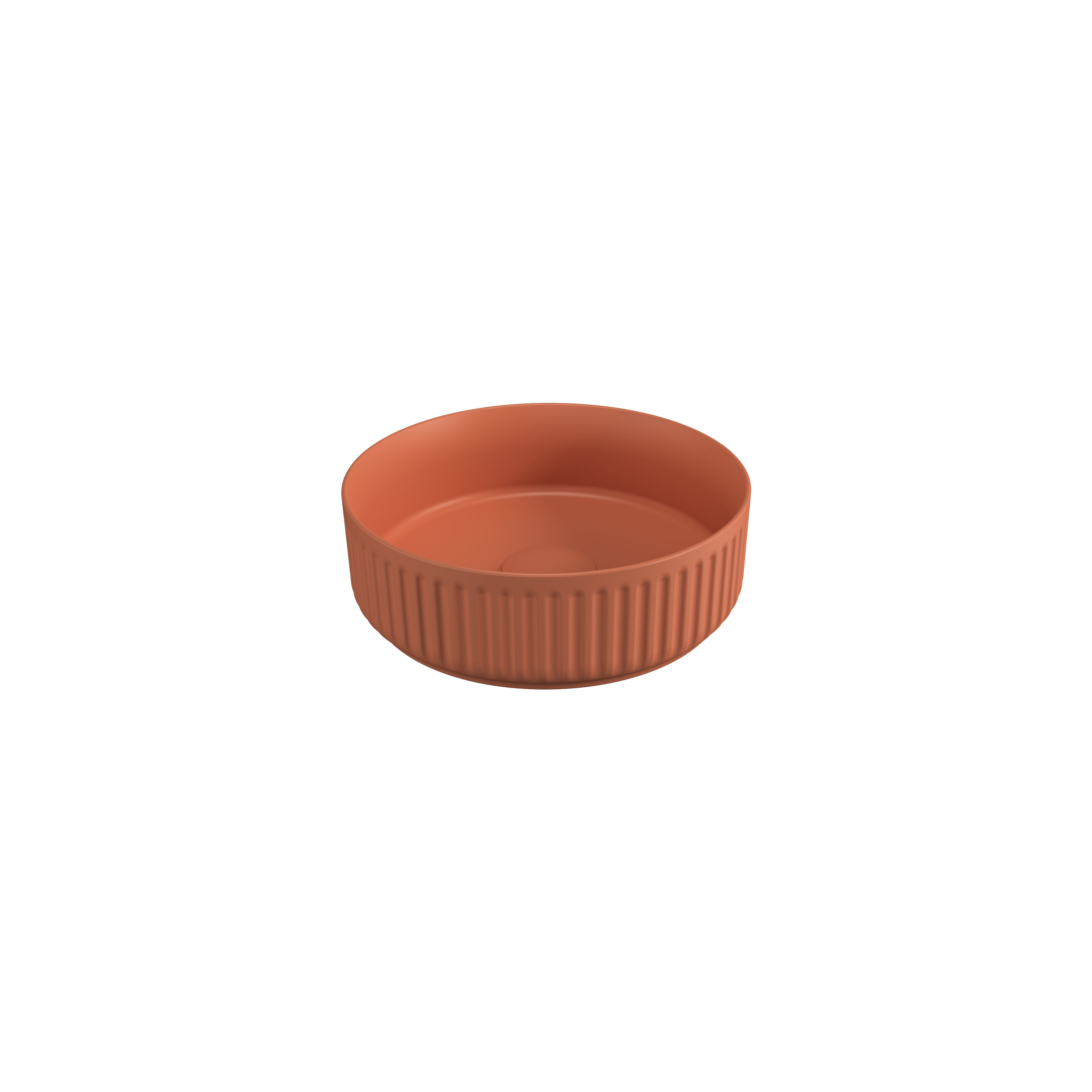 ISVEA Ion Terracotta Tezgah Üstü Lavabo 36 cm