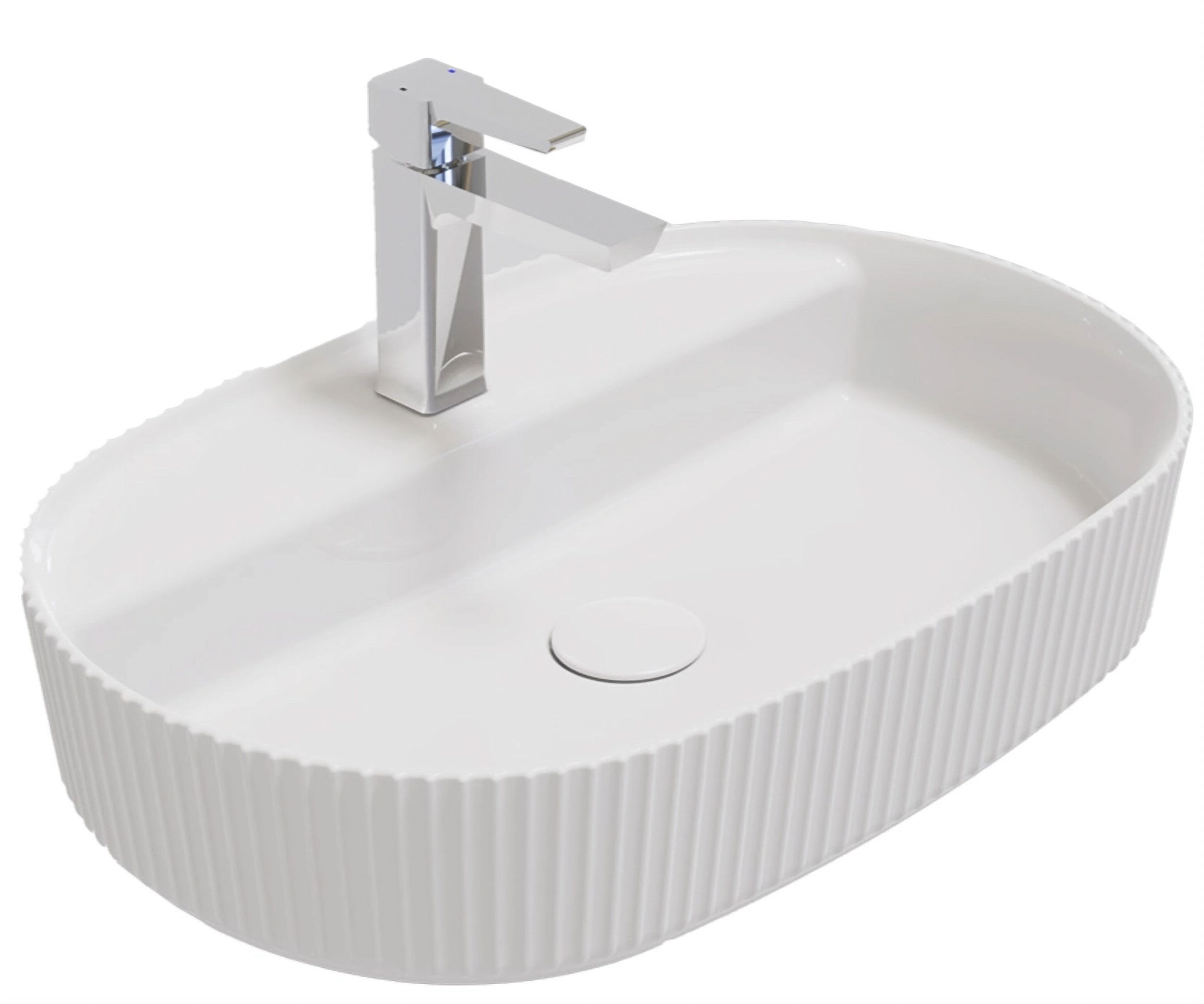 ISVEA Sintesi Tezgah Üstü Lavabo 60 cm, Beyaz
