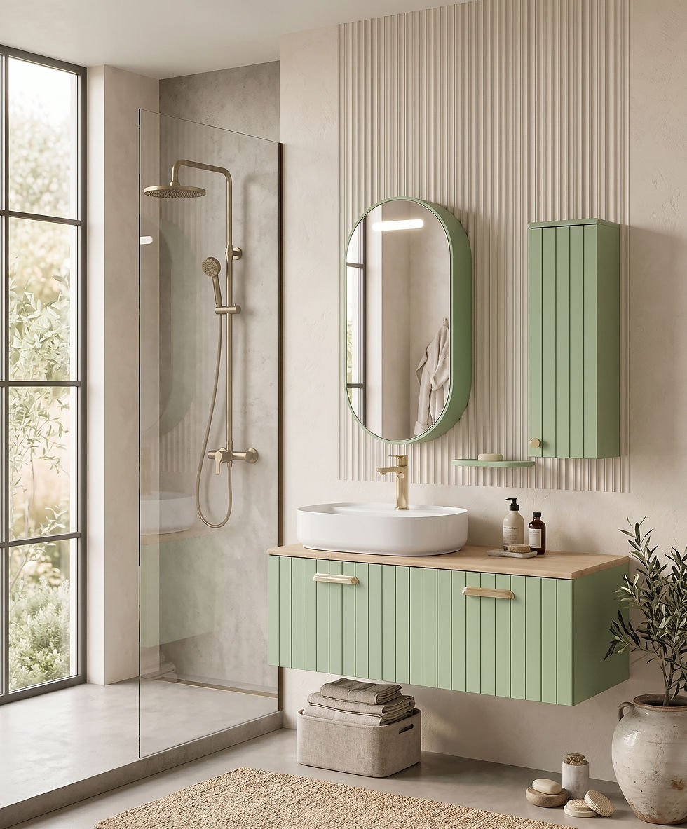 Miniatura: İsvea Rinato 120 cm Lavabo Ünitesi + Ayna / Set