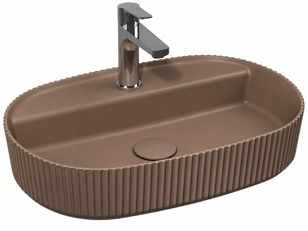 ISVEA Sintesi Tezgah Üstü Lavabo 60 cm, Vizon