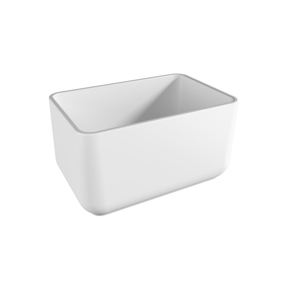 Allegro Tezgah Üstü Monoblok Lavabo 60 cm - Beyaz