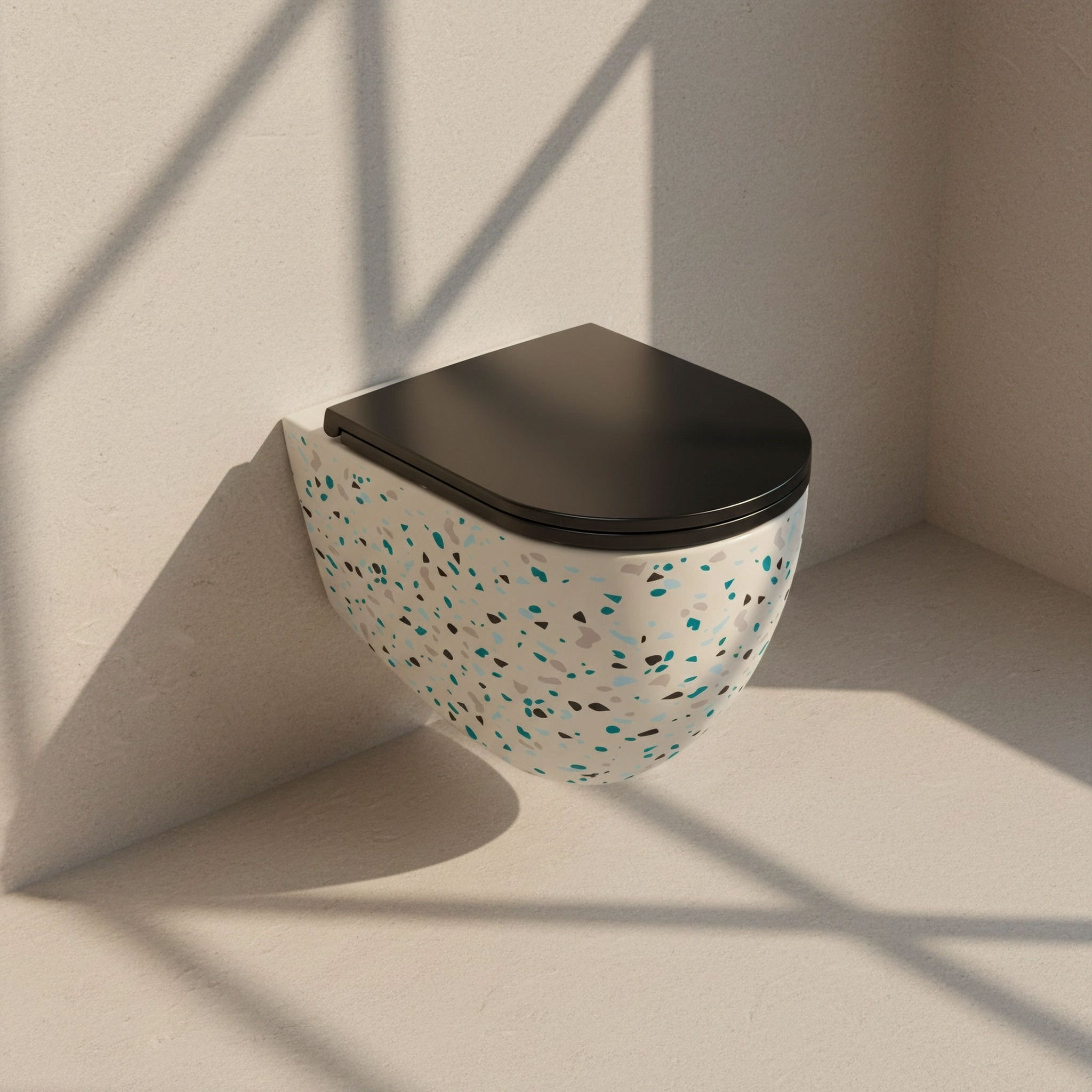 İsvea İnfinity Asma Klozet - Vortex / Terrazzo