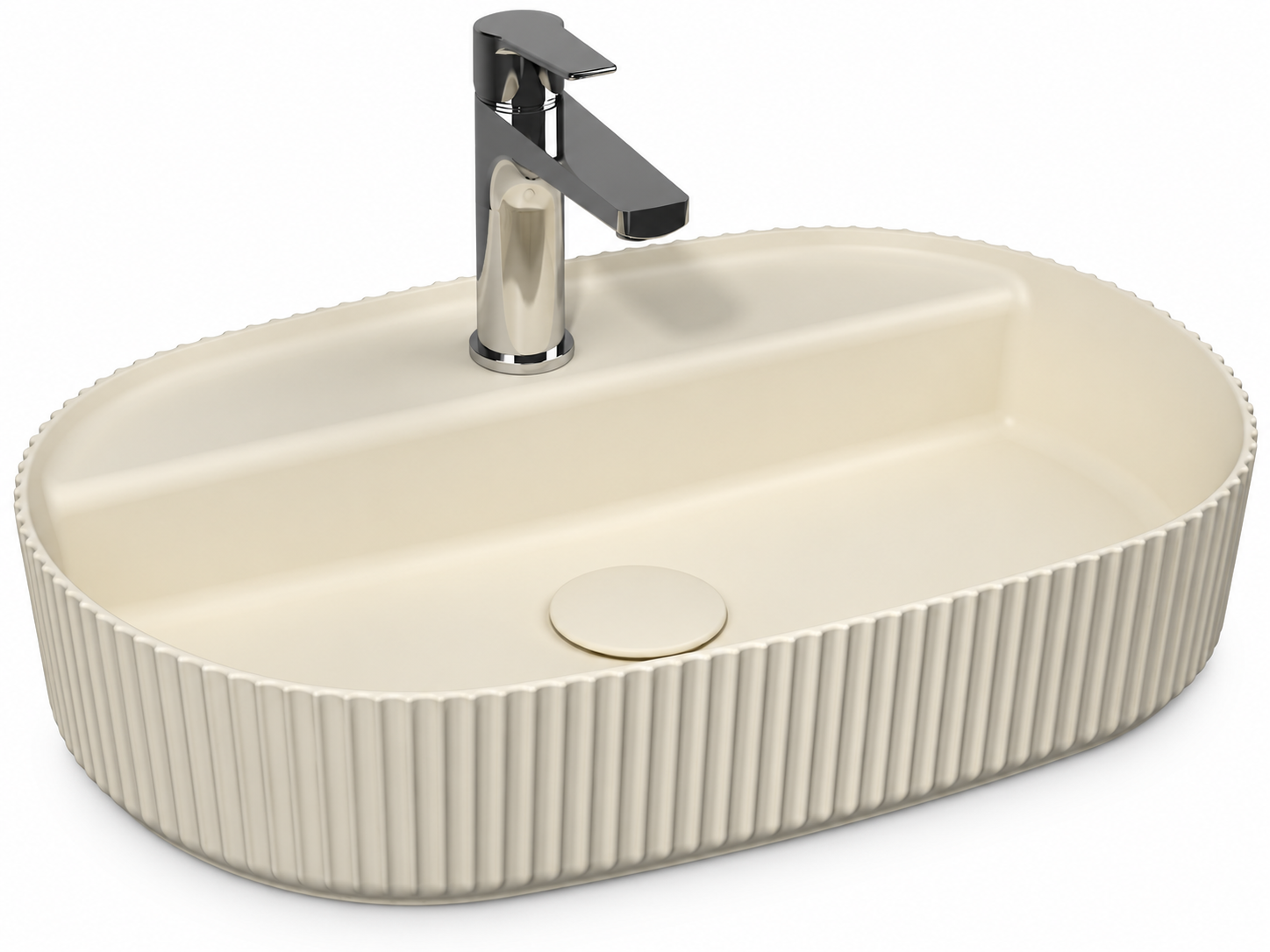 ISVEA Sintesi Tezgah Üstü Lavabo 60 cm, Fildişi