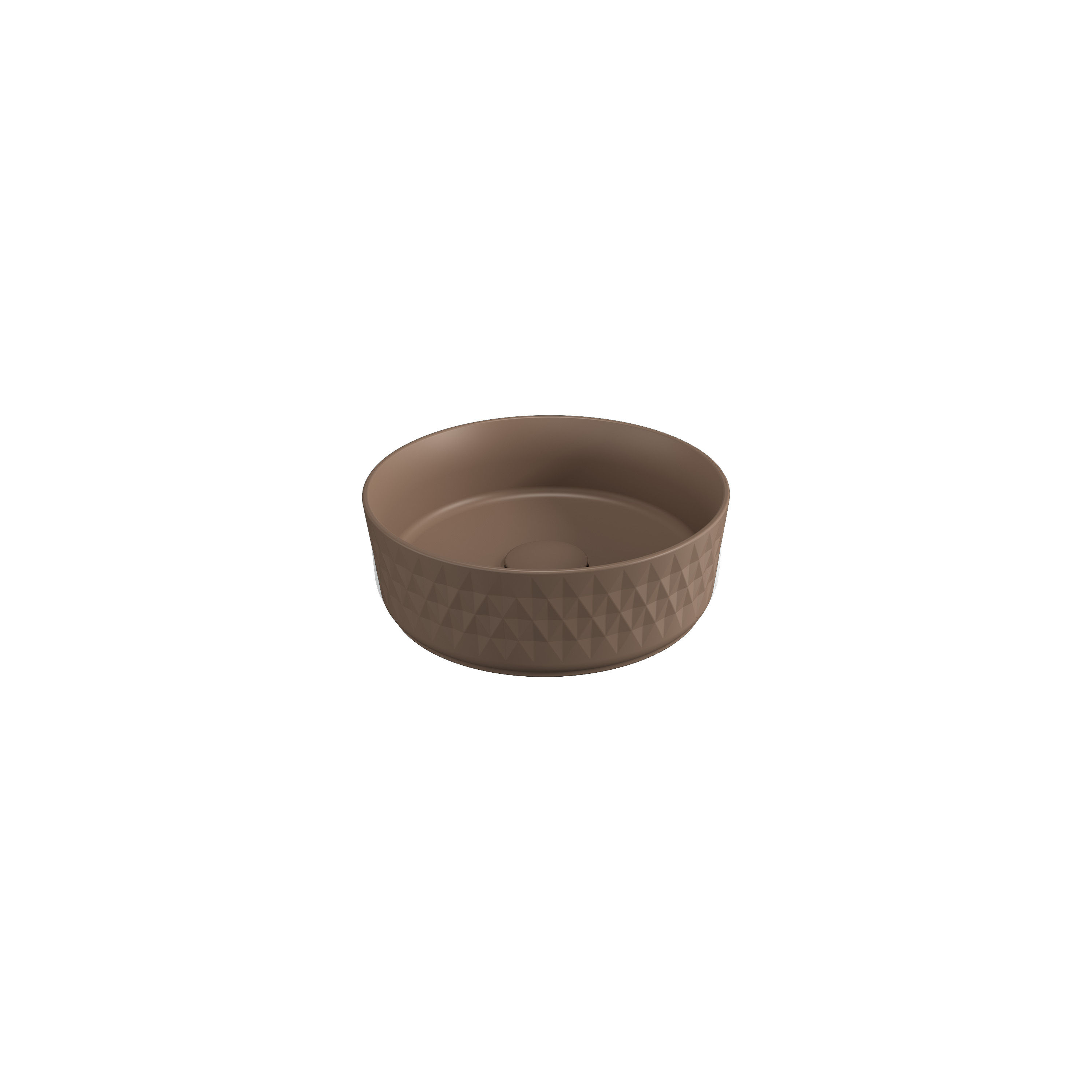 İsvea Davanti Tezgah Üstü Lavabo 36 cm - Vizon