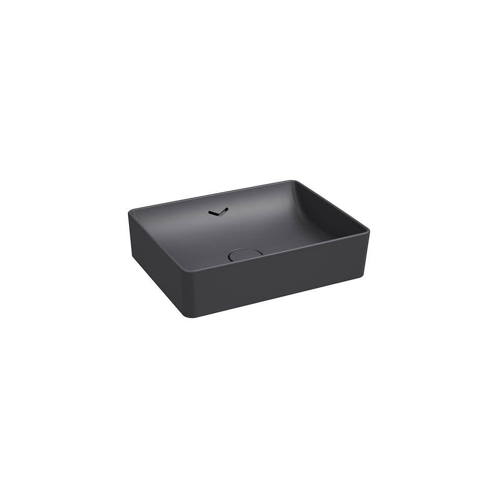 ISVEA Vea Tezgah Üstü Lavabo 50 cm, Antrasit