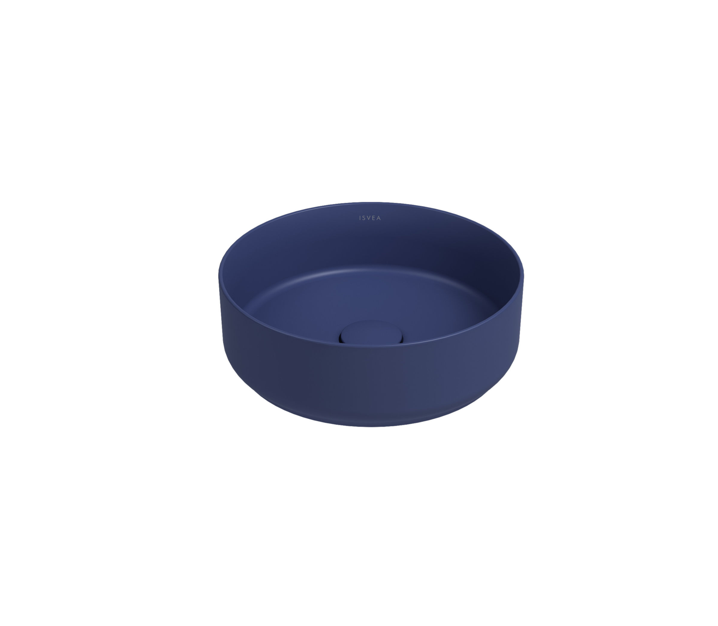 ISVEA Infinity Tezgah Üstü Lavabo 36 cm + Bas Aç / ISVEA Mavisi