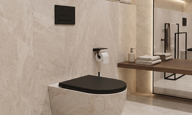 İsvea İnfinity Asma Klozet - Vortex / Travertino