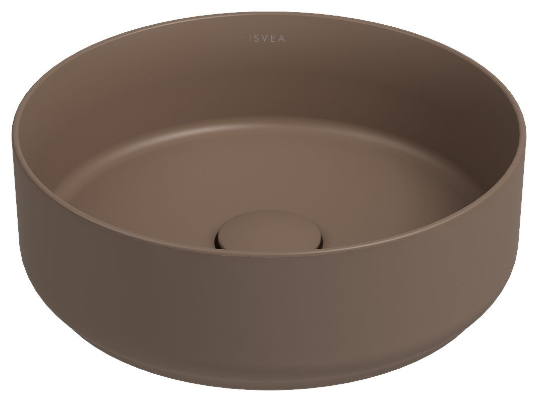 ISVEA Infinity Tezgah Üstü Lavabo 36 cm Vizon