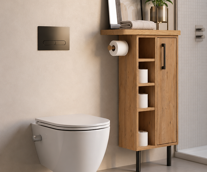 İsvea WC Dolaplı Kağıtlık, Atlantik Çam