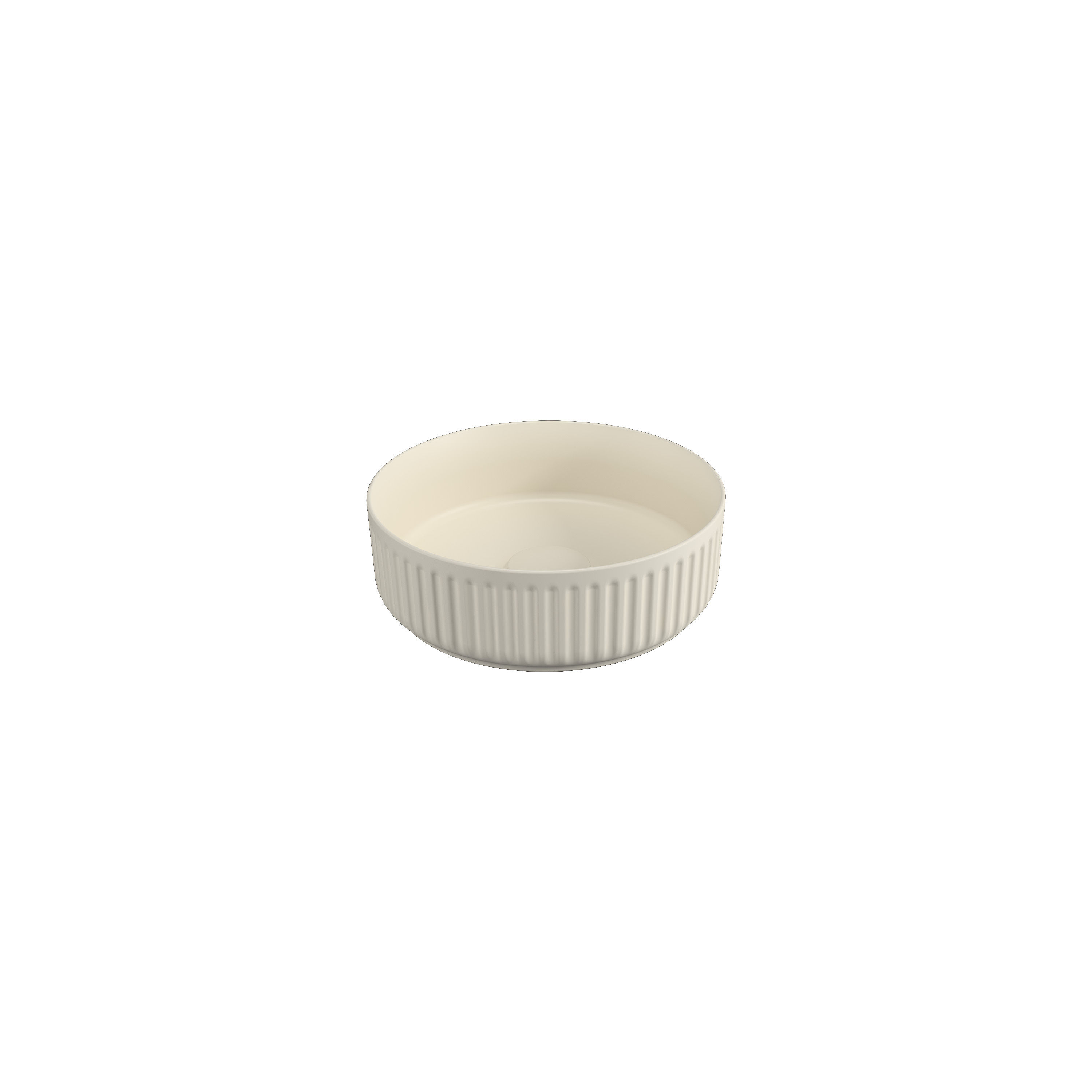 ISVEA Ion Fildişi Tezgah Üstü Lavabo 36 cm