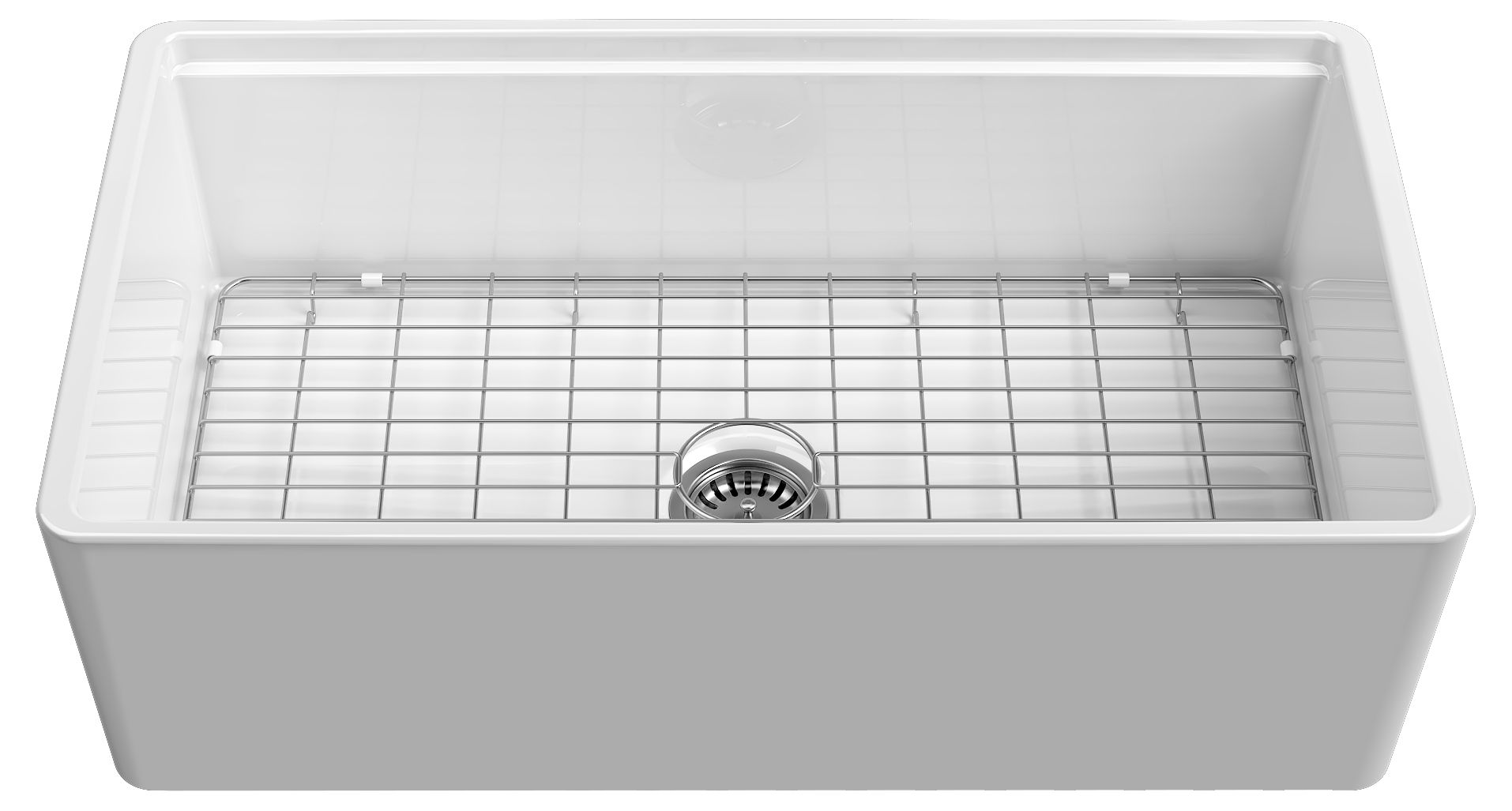 İsvea Plain 460 Workstation Amerikan Evye 84 cm – Izgara + Sifon Dahil