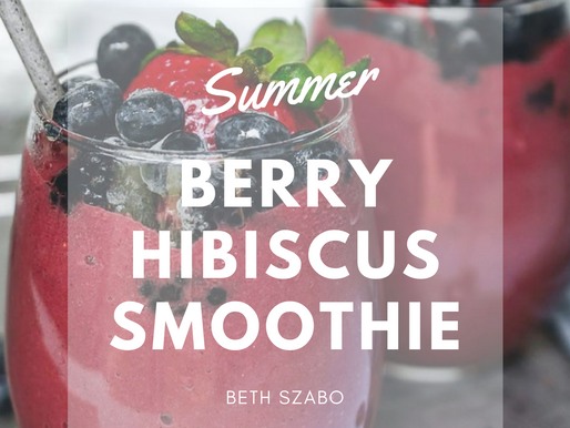 Berry Hibiscus Smoothie [RECIPE]