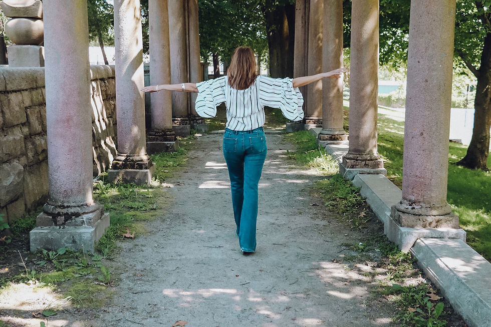 High angle view of a peaceful meditation corner with candles and crystals