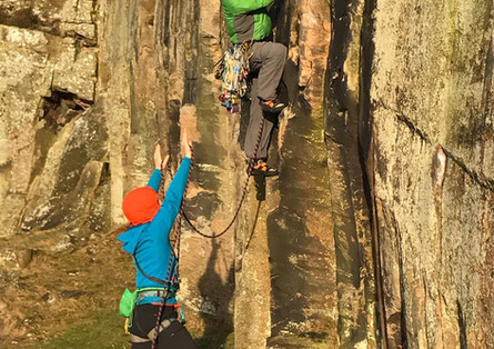 Learn to Lead Climb - Lakes Adventure - Lake District Climbing Guide - Lake District Adventure Activities