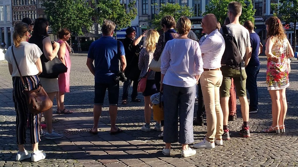 Ontdek Mechelen langs de Dijle. Wandeling met gids.