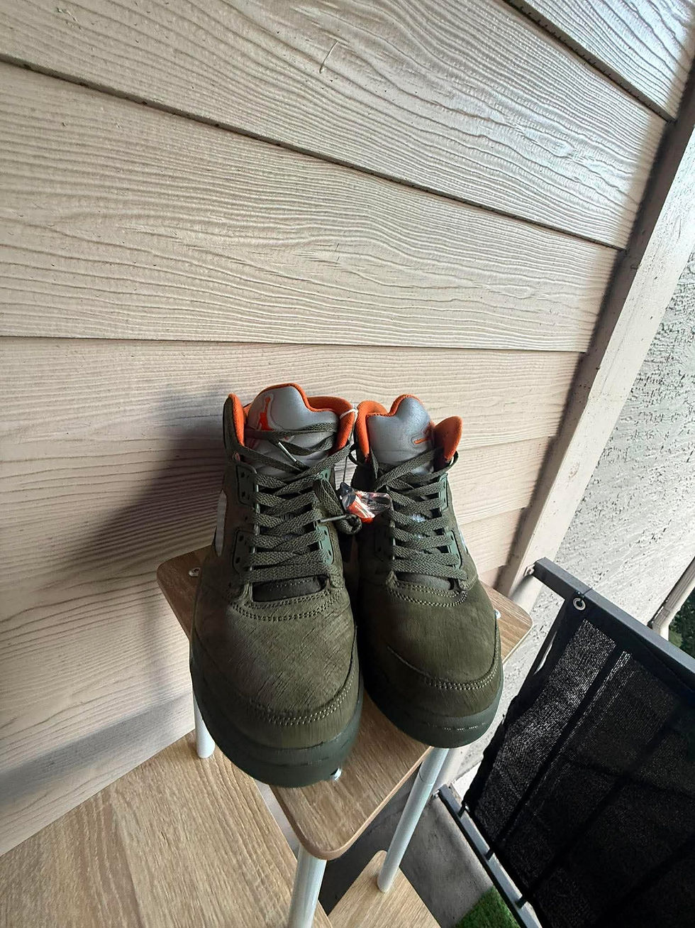 Thumbnail: AIR JORDAN 5 High Olives (2024) no box Size 8