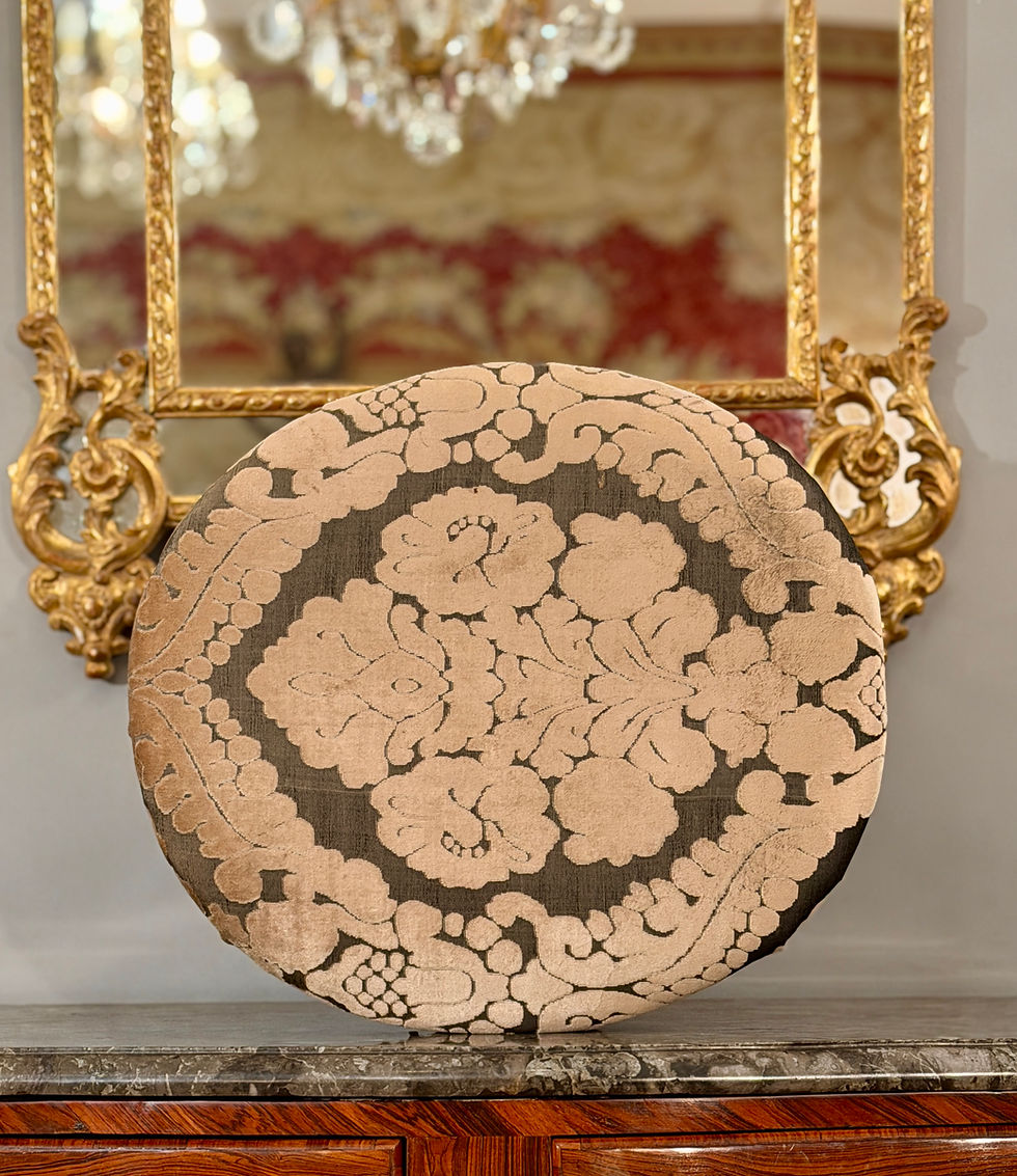 Thumbnail: Repose Pied, Tabouret d' Epoque Louis XVI, Vers 1780