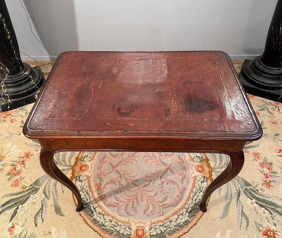 Thumbnail: Table A Ecrire En Noyer d'Epoque Louis XV Vers 1750