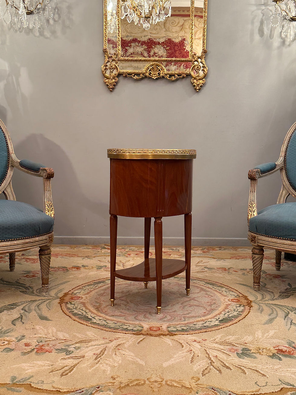 縮圖：Table de Salon En Acajou d'Epoque Louis XVI Vers 1780
